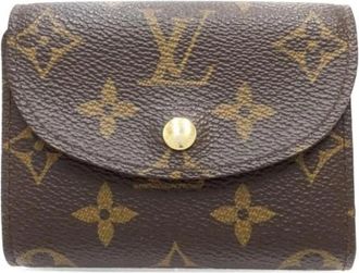 Louis Vuitton Pre-owned Canvas wallets - Dames - Vintage Accessoires - Bruin - ONE Size - Vintage