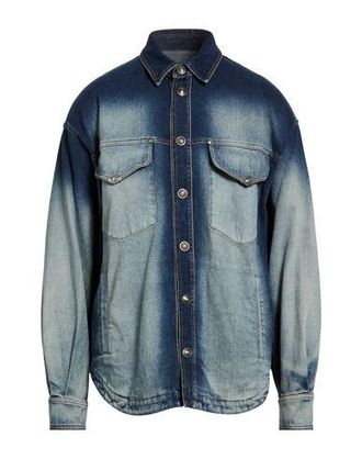 Versace COATS & JACKETS - Denim outerwear on YOOX.COM