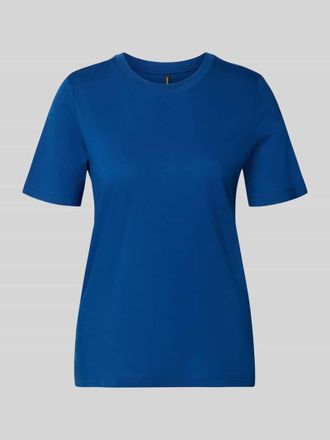 Vero Moda Regular Fit T-Shirt aus reiner Baumwolle Modell PAULINA in Dunkelblau, Gr&ouml;&szlig;e XL
