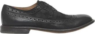 Moma Geveterde Bandolero Schoen - Heren - Nette schoenen - Zwart - 44 EU - Schoenen