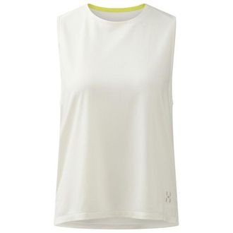 Hagl&ouml;fs L.I.M Ridge Tank Tank Top f&uuml;r Damen | beige/wei&szlig;