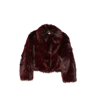 Diane Von F&uuml;rstenberg Kaz Faux-fur Cropped Jacket