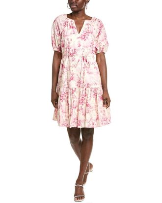 Julia Jordan Poplin Mini Dress