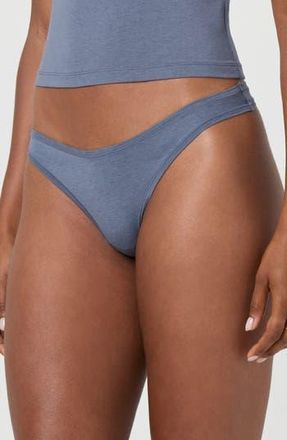 Florence By Mills Cotton Blend Thong in Grisaille at Nordstrom Rack, Size Xx-Large