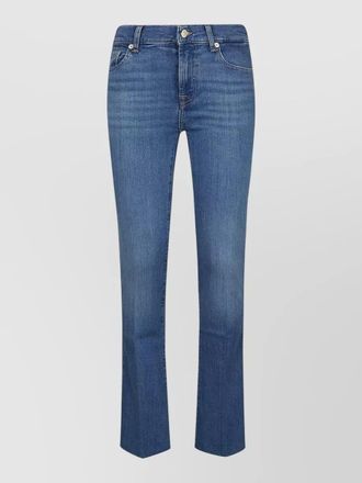 7 For All Mankind mid-rise bootcut jeans