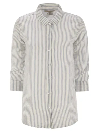 Barbour Marine Leinen gestreiftes Hemd
