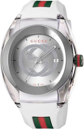 Gucci Sync White Dial Mens Watch YA137102A