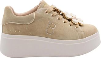 Tosca Blu Schoenen, Dames, Beige, 37 EU, Hyacint Sneaker