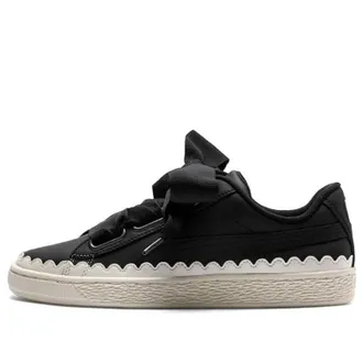 Puma (WMNS) PUMA Basket Heart Scallop Black 366979-03