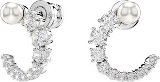 Swarovski Watches - Dames - Oorbellen - Wit - ONE Size - Accessoires
