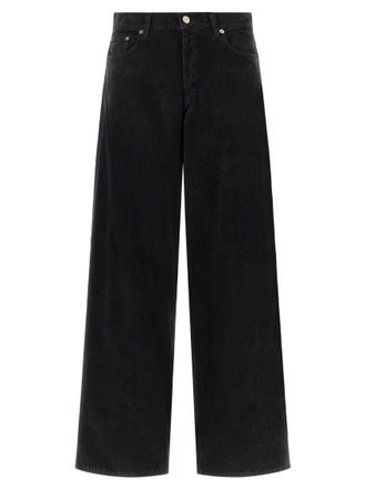 Haikure Black Flared High Rise Jeans