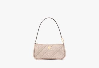 Kate Spade New York Kayla Woven Leather Convertible Wristlet