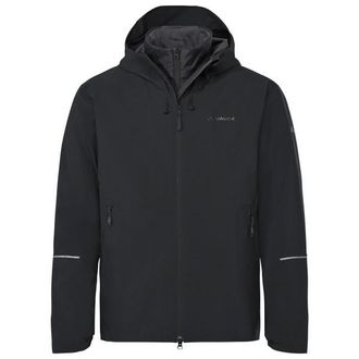 Vaude Yaras 3In1 Jacket II Velojacke f&uuml;r Herren | schwarz