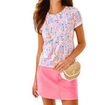 Lilly Pulitzer Barreto Knit Top In Multi Summer Serenade