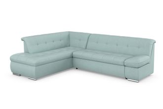 Domo Collection Ecksofa »Mona L-Form« wahlweise mit Bett- und Armlehnfunktion