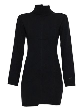 VETEMENTS asymmetric mini dress - Black