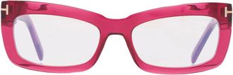 Tom Ford Blue Light Block Cat Eye Ladies Eyeglasses FT5966-B 075 55