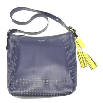 Coach Pre-owned borse di pelle a tracolla - - Pre-owned - Donna - Blu - ONE SIZE
