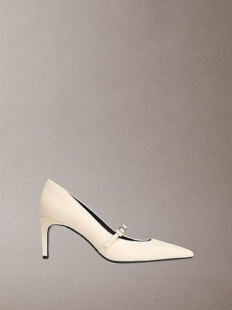 Calvin Klein Peggy - Leren Mary Jane stilettopumps