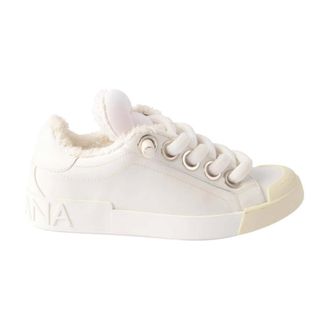 Dolce & Gabbana Portofino Trainers - male - Dolce & Gabbana - Sneakers - White - 7 UK - Shoes