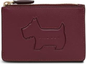 Radley London Hadley Lane Leather Card Case in Dark Cherry at Nordstrom Rack