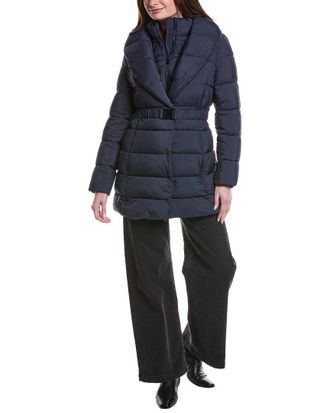 Kenneth Cole Powder-Touch Puffer Coat