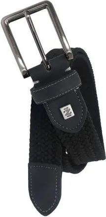Izod Golf Woven Stretch Belt in Black at Nordstrom, Size X-Large