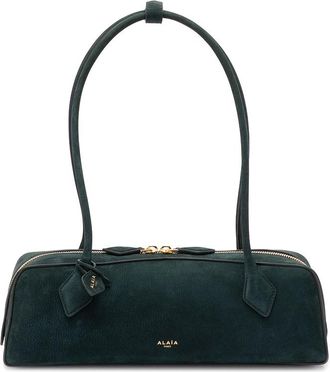 Alaia Le Teckel Medium Bag In Nubuk Calfskin