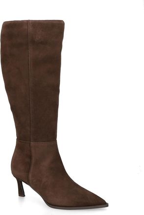 Steve Madden Womens Suede Lucid Dark Brown Boots - Size UK 7