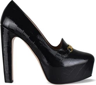 Tom Ford Whitney Platform Pump - Dames - Pumps - Zwart - 41 1/2 EU - Leer - Schoenen