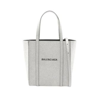 Balenciaga Pre-owned Tote Bags, female, Gray, Size: ONE SIZE Pre-owned Vintage Tote