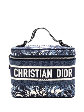 Dior DiorTravel Vanity Case Oblique Canvas pouch - Blu