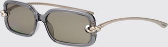 Bottega Veneta BV1439S Metal and Acetate Sunglasses