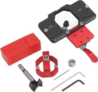 OEM Kit De Plantilla Para Bisagras, Bisagra De Rodillo Perforador De 35 Mm Con Bloqueo Preciso, A Prueba De Puertas De Armario
