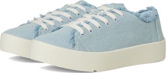 Toms Verona Lace-Up Womens Shoes Pastel Blue : 6.5 B - Medium, Textile