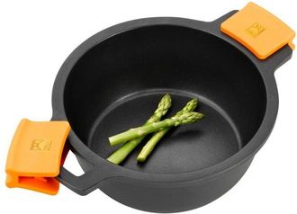 Bra Bra - Cacerola Alta 24cm Con Tapa Induccion Aluminio/fundido Efficent