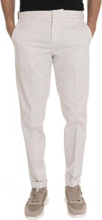 Fay Chino - Heren - Chinos - Wit - W32 - Katoen - Broeken