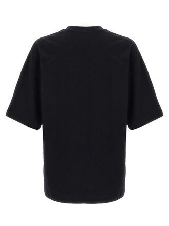 Moschino Rhinestone Logo T-Shirt - Black