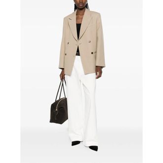 By Malene Birger Twill Blazer - Beige