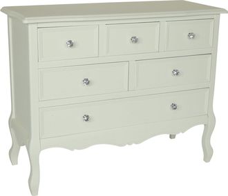 Melody Maison Large White Chest Of Drawers - Victoria Range