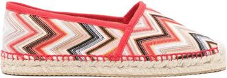 Missoni Woven Jute Sole Espadrilles With Elegant Fabric Upper