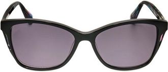 Christian Lacroix Ladies Black Cat Eye Sunglasses CLS1085
