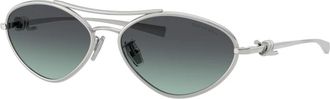 Tiffany & Co. 0Tf 3117 - unisex - Zonnebrillen - Grijs - 58 MM - Accessoires