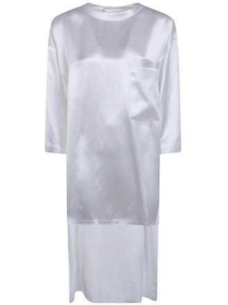 Darkpark Tara Satin Asymmetric Shirt