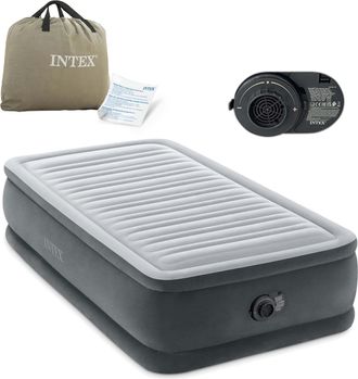 Intex Cama Adicional Comfort Plush Elevated De Intex El&eacute;ctrica Para 1 Persona 64412nd