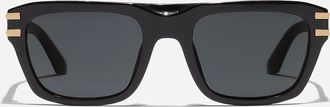 Dolce & Gabbana Dg Griffe Sunglasses - Man Icons Black Acetate Onesize