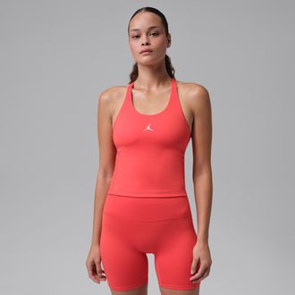 Nike Jordan Womens Jordan Sport Dri-FIT Tank Top in Red | HQ8905-631