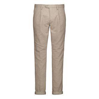 Mason's Torino City 1 Pinces Chino - Heren - Broeken - Beige - Maat: L Katoen