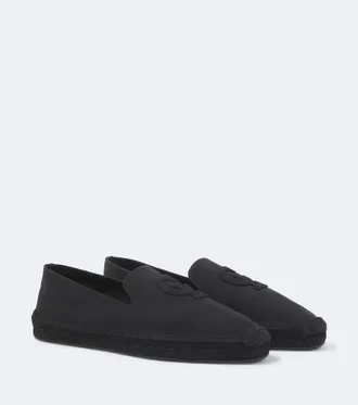 Christian Louboutin Alpargatas de lona bordadas
