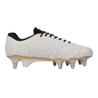 Canterbury Of New Zealand Unisex Adult Stampede Groundbreak Elite Soft Ground Rugby Boots (White) - Size UK 10.5